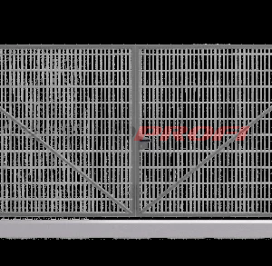 Ворота 2D распашные 1500х3000 мм