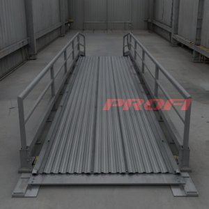 Пандусы стационарные из профильной трубы ПАН - 28