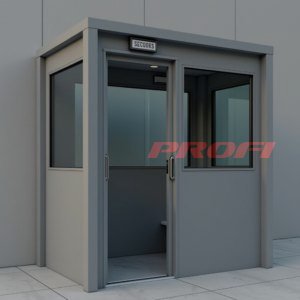 Пост охраны БК-42 Стакан 1,5х1,5 м 