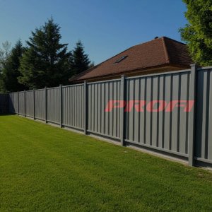 Ограждение из сэндвич панелей с пенополистиролом 100  - 150 мм 