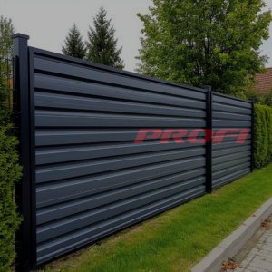 Ограждение из сэндвич панелей ППУ 100 - 150 мм 