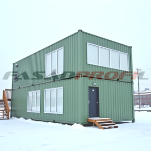 БМ-22 СП - модульное здание из сэндвич-панелей для городского катка 