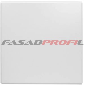 Фасадная металлическая кассета AP600A6/45&deg; оцинк белый матовый А903 600x600x6 