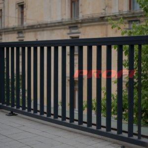 Балконные ограждения с вертикальным заполнением БО - 5 