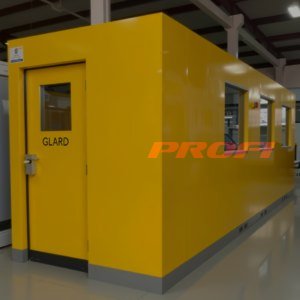 ПБК-20 СП - модульная проходная из сэндвич-панелей Rockwool