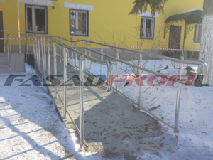 Фото Пандус металлический