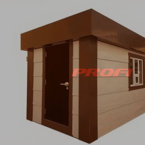 ПБК-07 СП - небольшая модульная проходная с отделкой панелями «сэндвич»