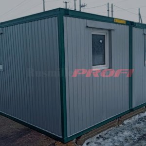 Штаб строительства МЗ-16 с МДФ панелями 